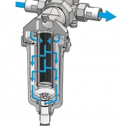 Permaster-Trinkwasserfilter Rückspülung